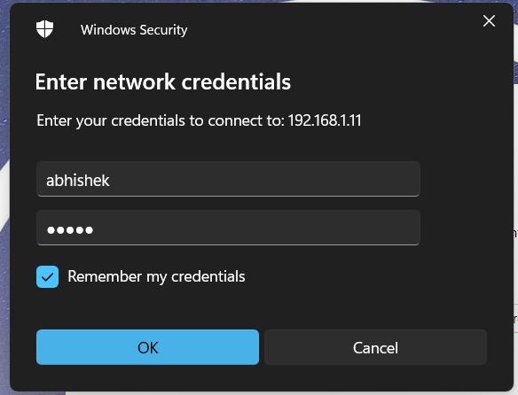 Mount NAS on Windows